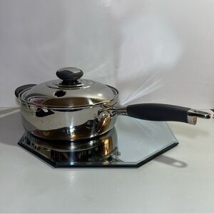 Royal Prestige T304 Surgical Stainless Steel 8” Sauce Pan w/ Lid